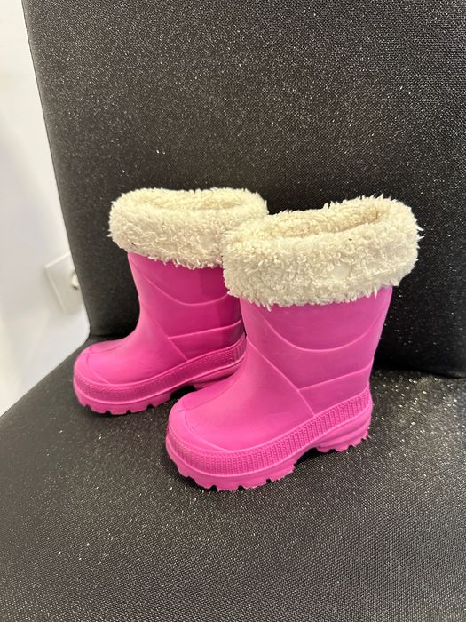 Botas de Cano Rosa Quentinhas Nº 22/23