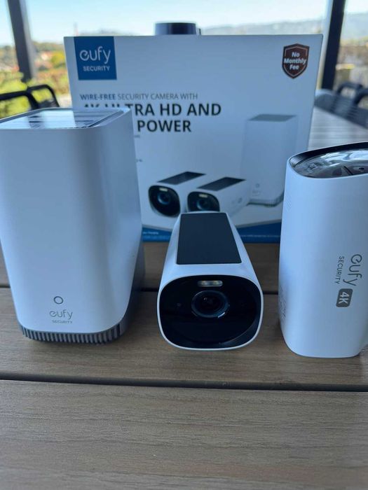 Câmera de vigilância Eufy eufyCam S330 4K