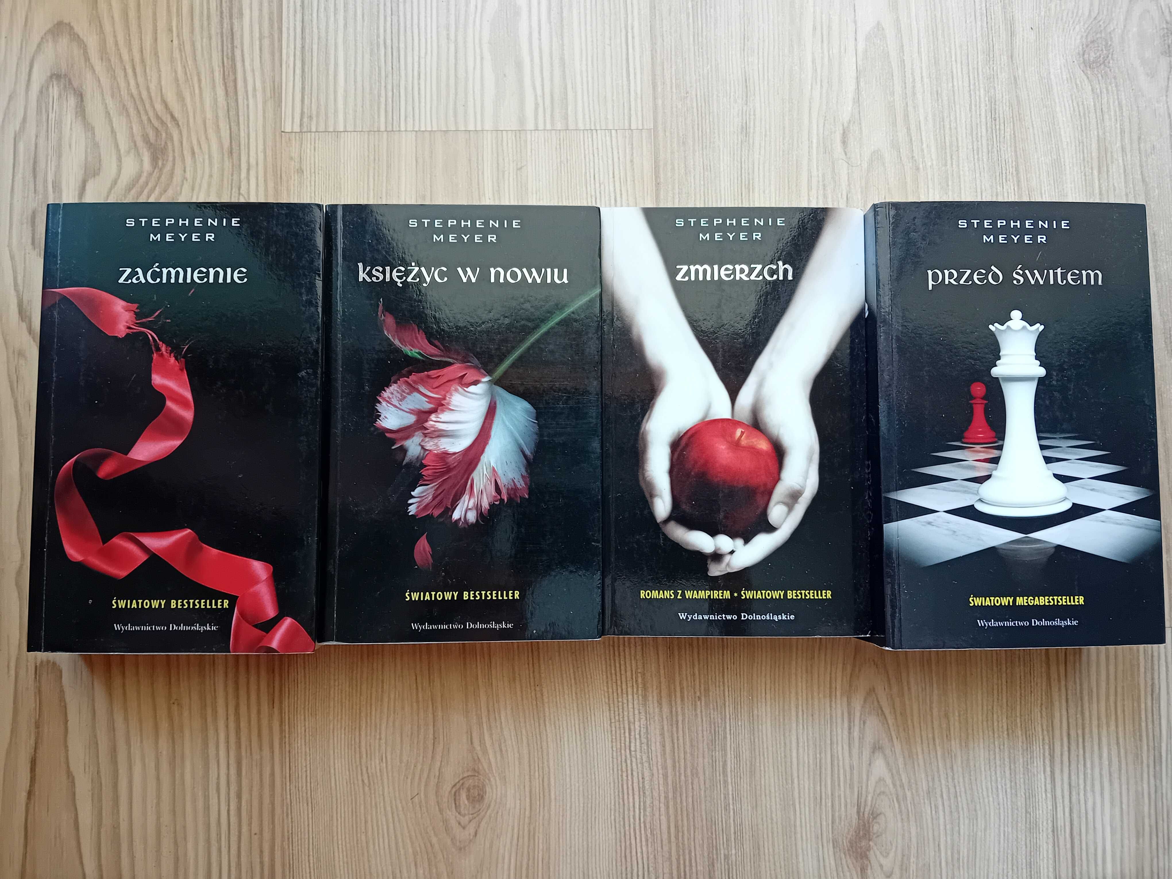 Stephenie Meyer  Zaćmienie,Przed Świtem,Zmierzch,Księżyc w Nowiu