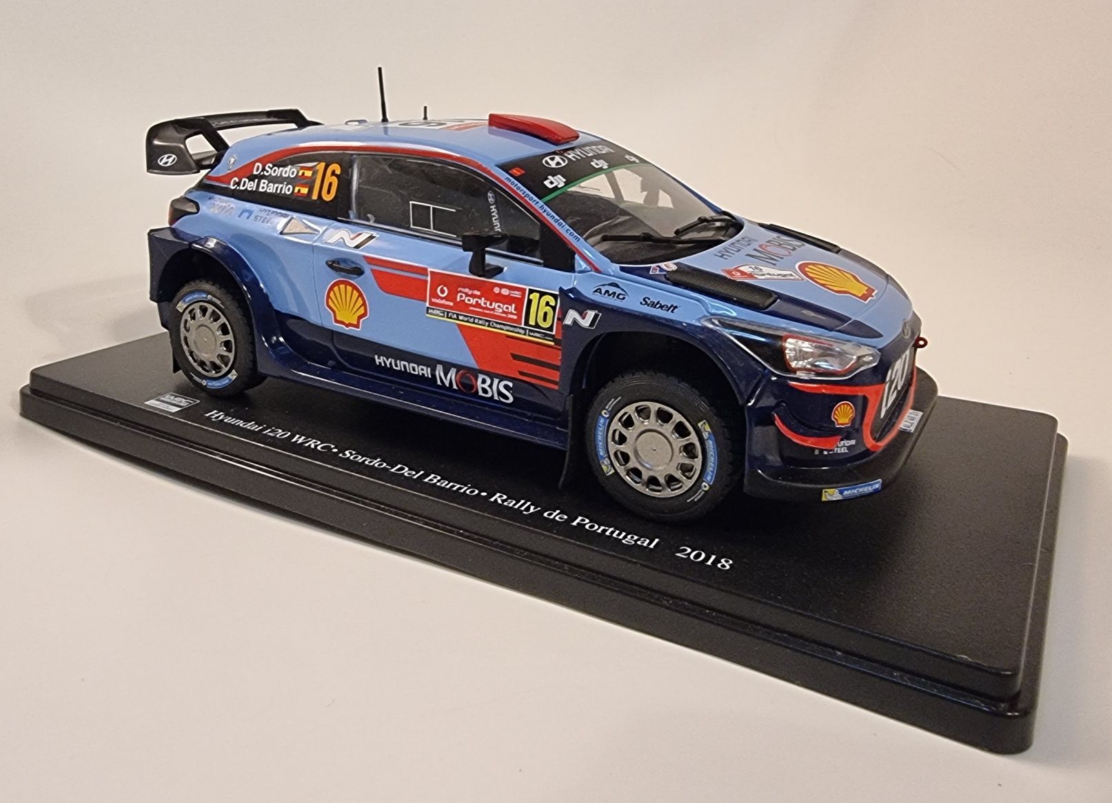 Altaya Hyundai I20 WRC #16 Sordo Portugal 18 1:24