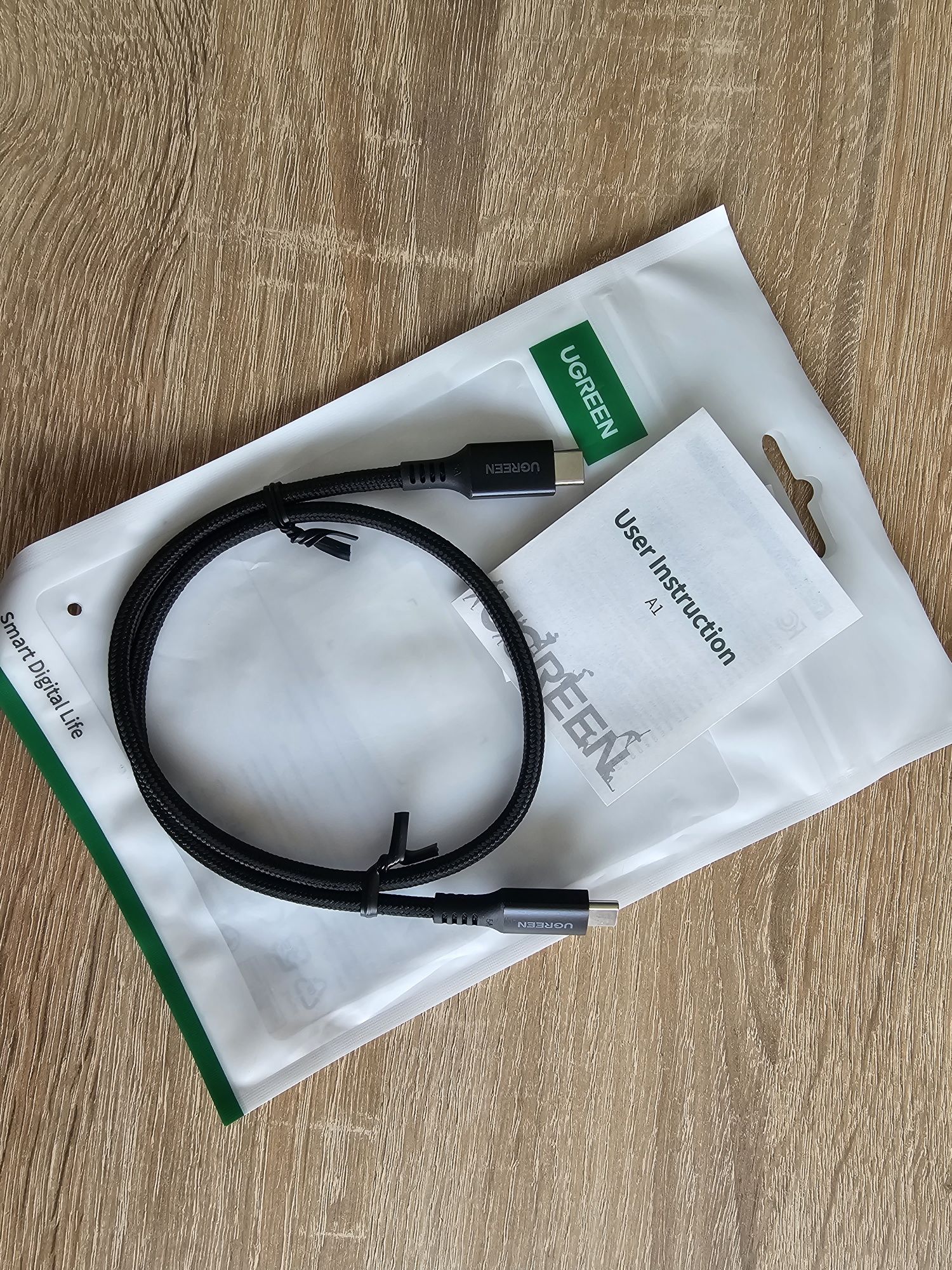 UGREEN 100W Kabel USB C do USB C 5A/20V, szybkie ładowanie