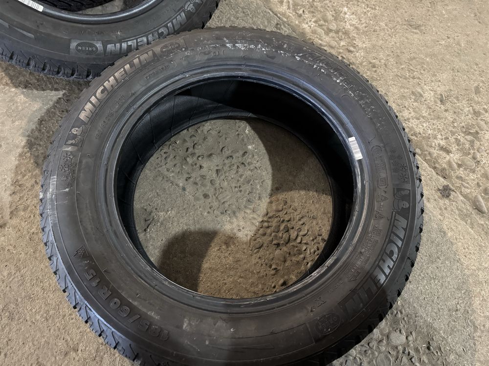 Шини Michelin 185/60R15 Резина колеса 2012р 6.2mm Два 5.3mm