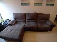 Sofa com chaiselong *usado*