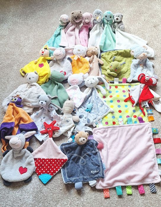 Мягкие комфортеры для малышей.