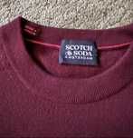 Sweter męski Scotch & Soda 100% wełna merino