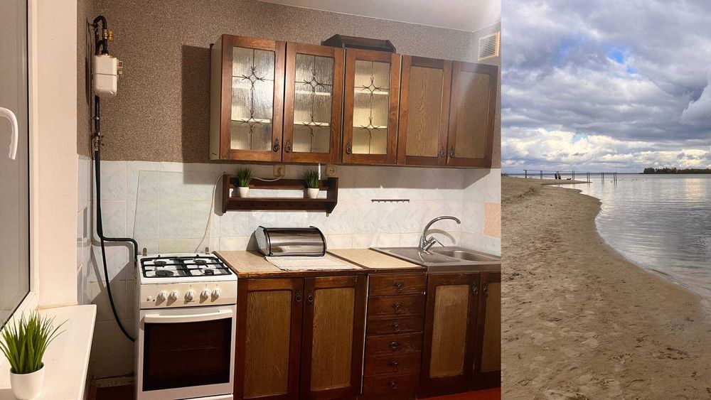 1-к квартира, Митниця, Черкаси. Дуже тепла і суха. Поруч Дніпро