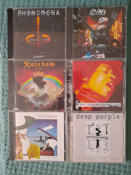 Фирменные CD диски Bachman, Deep Purple, Ozzy Osbourne, Rainbow