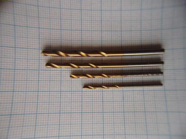 Набір сверл для металу 1,5; 2; 2,5; 3 мм