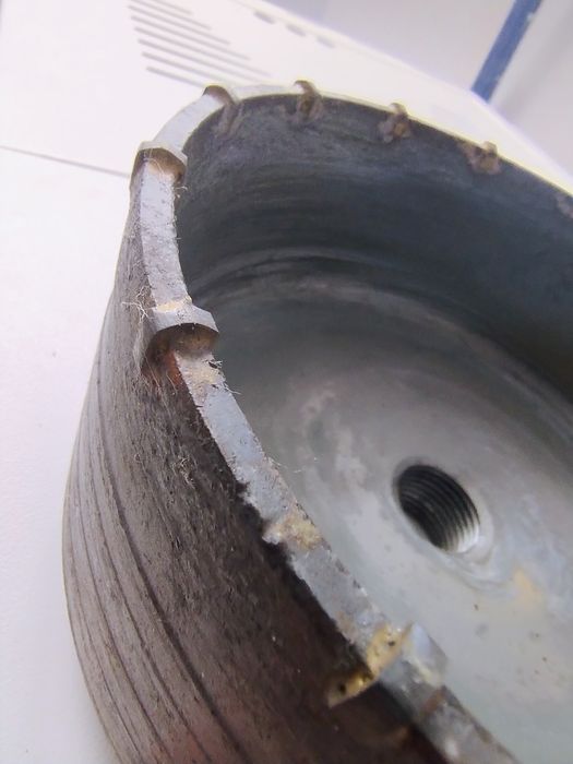 Otwornica do betonu cegły Fi 150