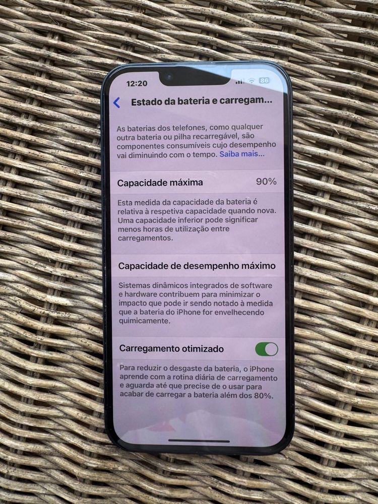 IPhone 14 preto impecável