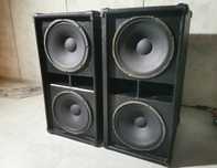 2 kolumny basowe 2x 15" 800w  Electro Voice / Eminence