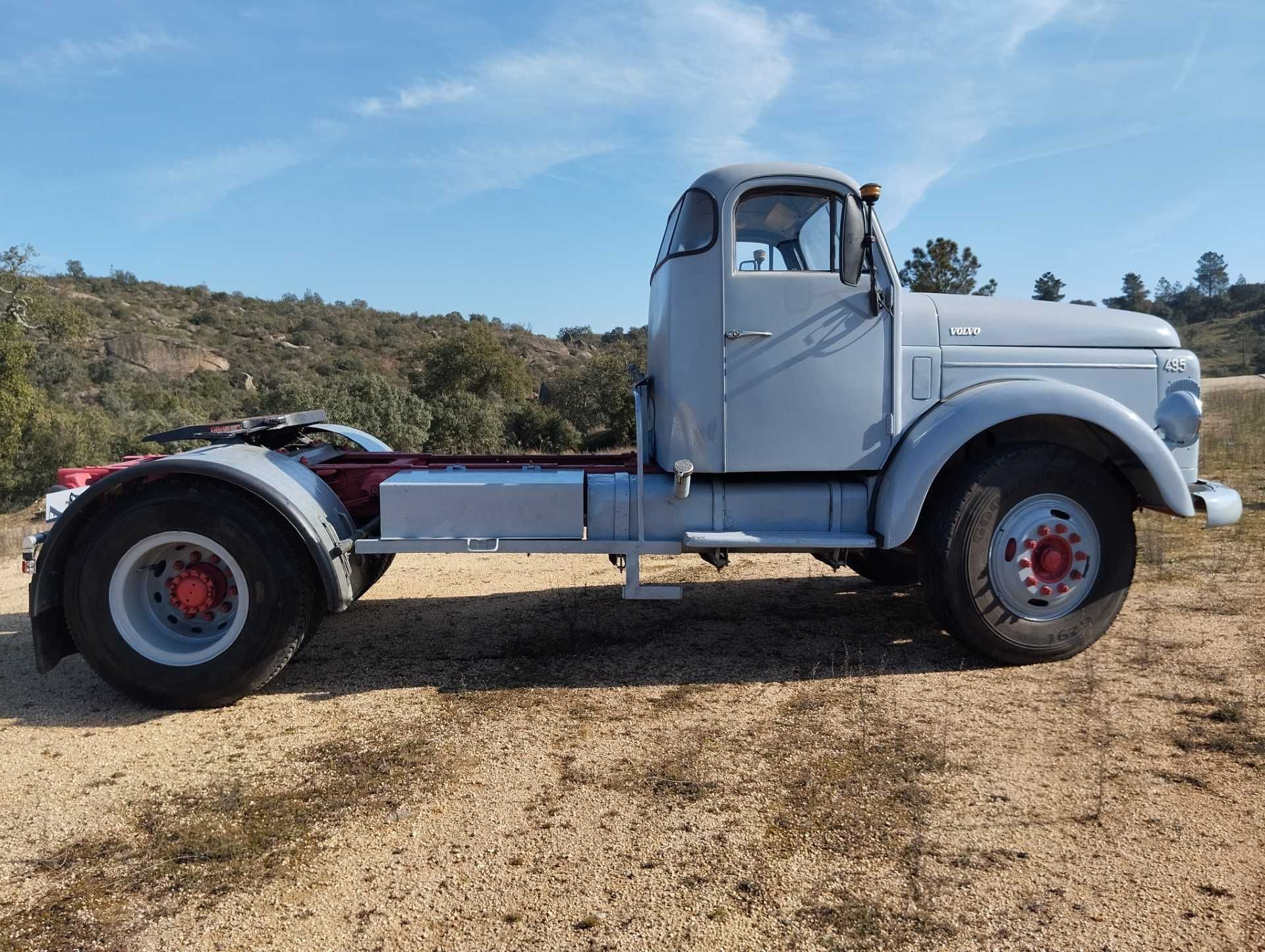 Volvo 495,camioneta clássica,trator