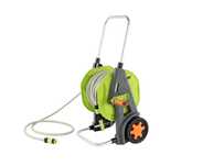 катушка Amazon Basics Hose Reel Cart зі шлангом, 30 м, зелений/сірий