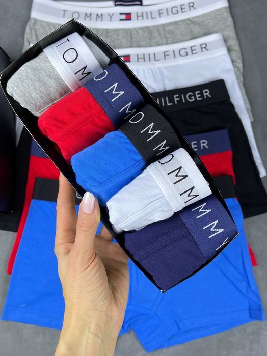 Люксові чоловічі боксери TOMMY HILFIGER. Мужские трусы Томми Хилфигер