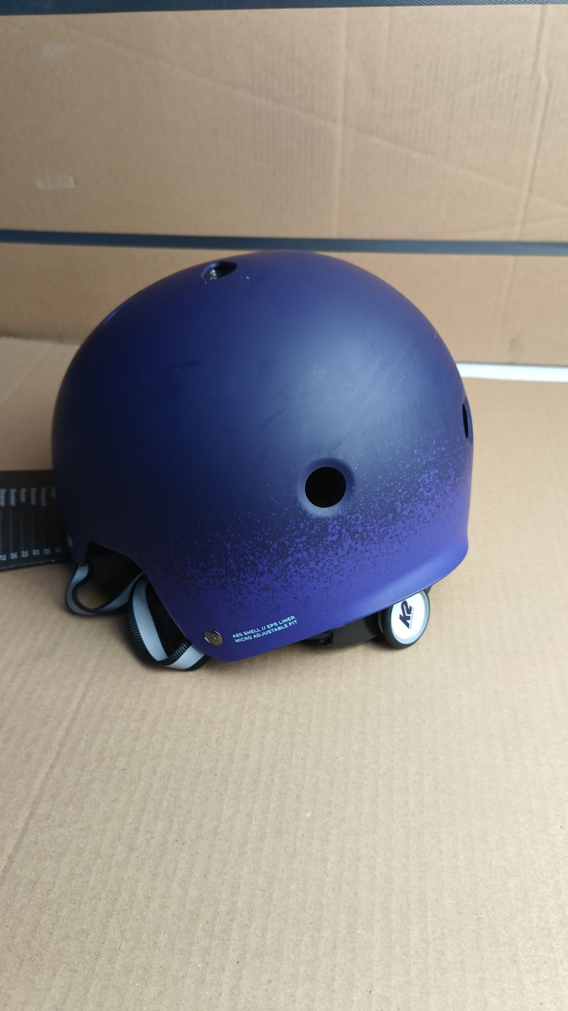 Kask K2 Varsity Pro dark purple fioletowy 59-61 cm 456g