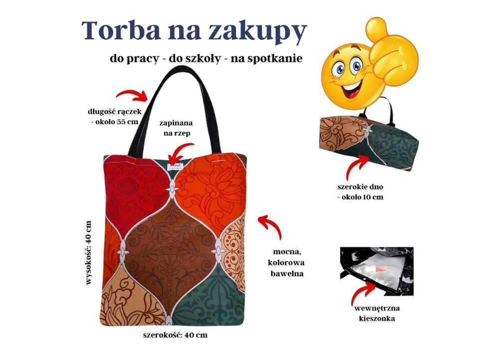 Torba siatka na zakupy – Casablanca Czerwona