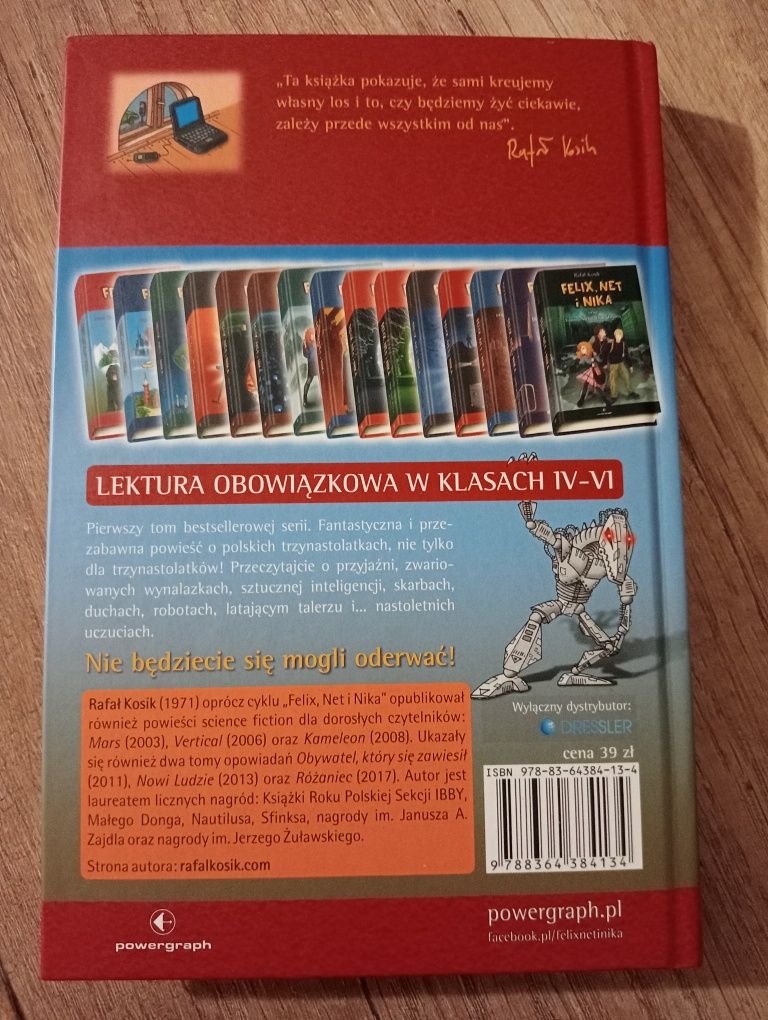 Felix net i Nika książka