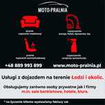 pranie tapicerki meblowej i samochodowej u klienta Łódź