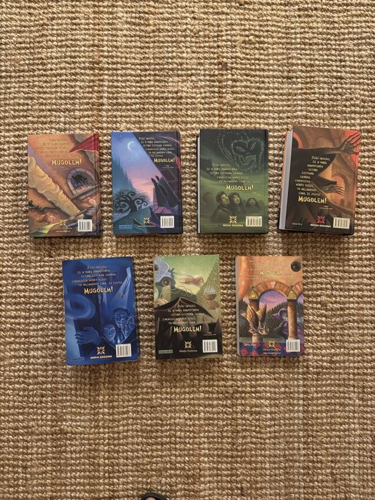 Harry Potter – komplet 7 tomów J.K. Rowling (wydania Media Rodzina)