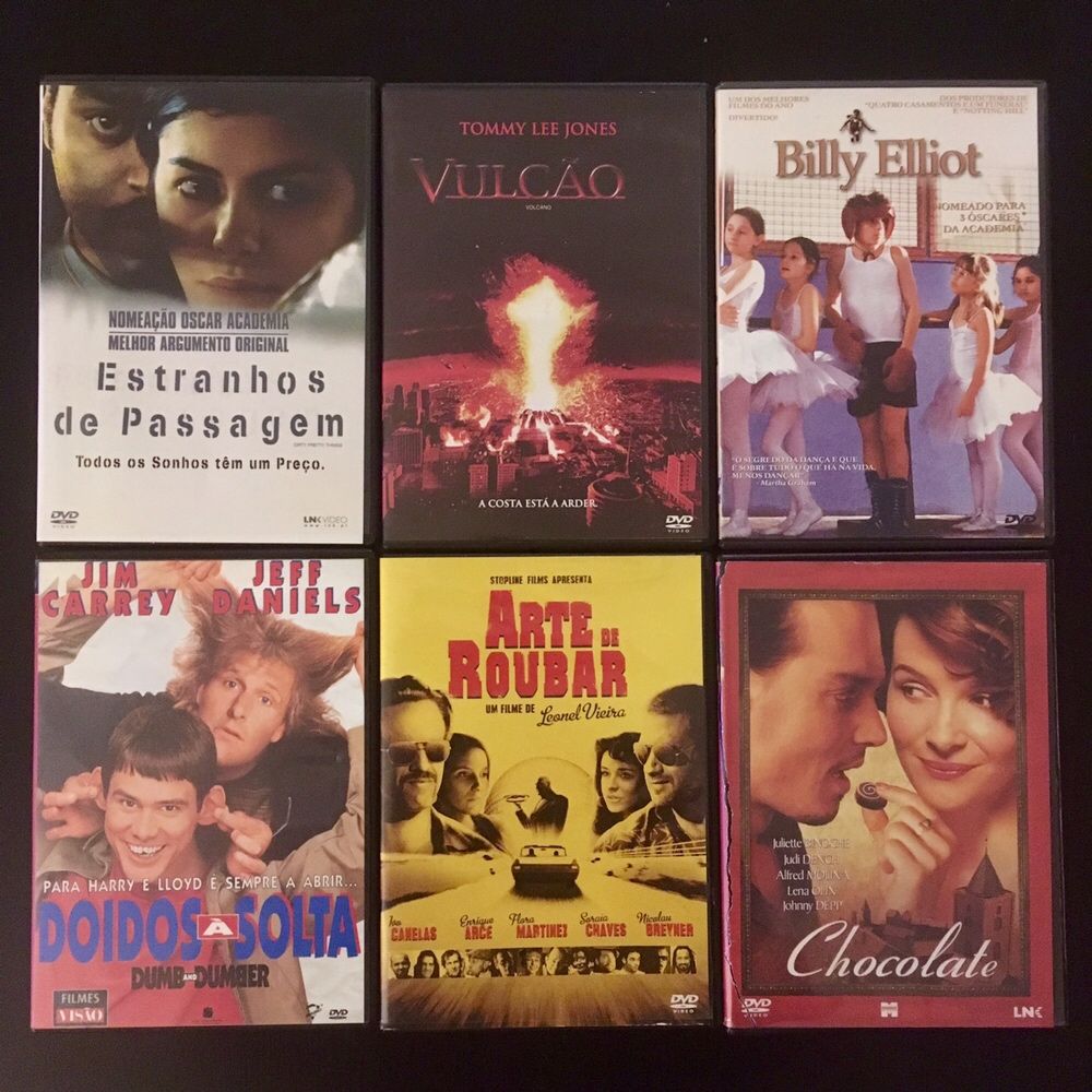 DVD vários filmes