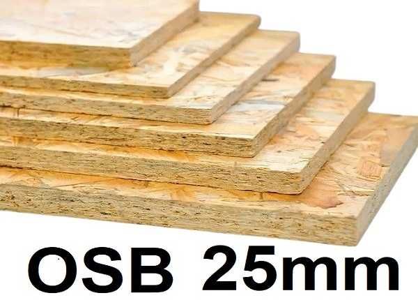 OSB 25mm - KAŻDY WYMIAR - Hurt Detal