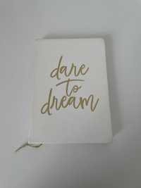 Notes "dare to dream" w paski