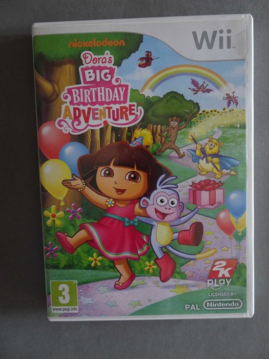 Jogo WII - Dora's Big Birthday Adventure