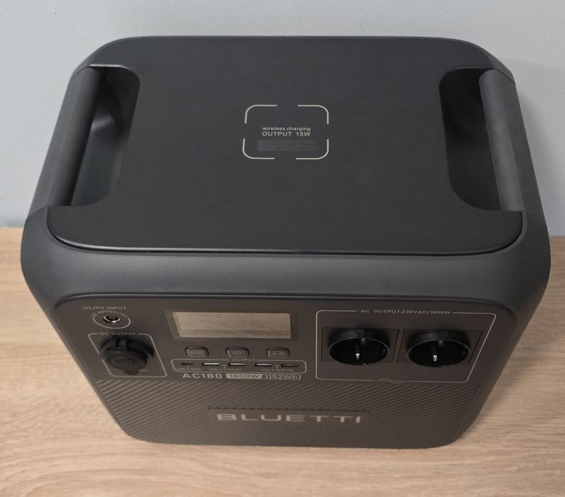 Зарядна станція Bluetti P-AC180-EU-GY-Bl-010
модель: P-АС180-EU-GY-BL-