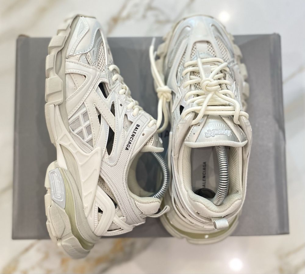 Balenciaga Track 2.0 38 white original off wmns женские new