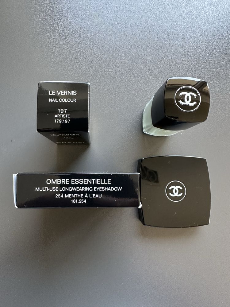 Chanel promocja cien do powiek i odzywczy lakier do paznokci.