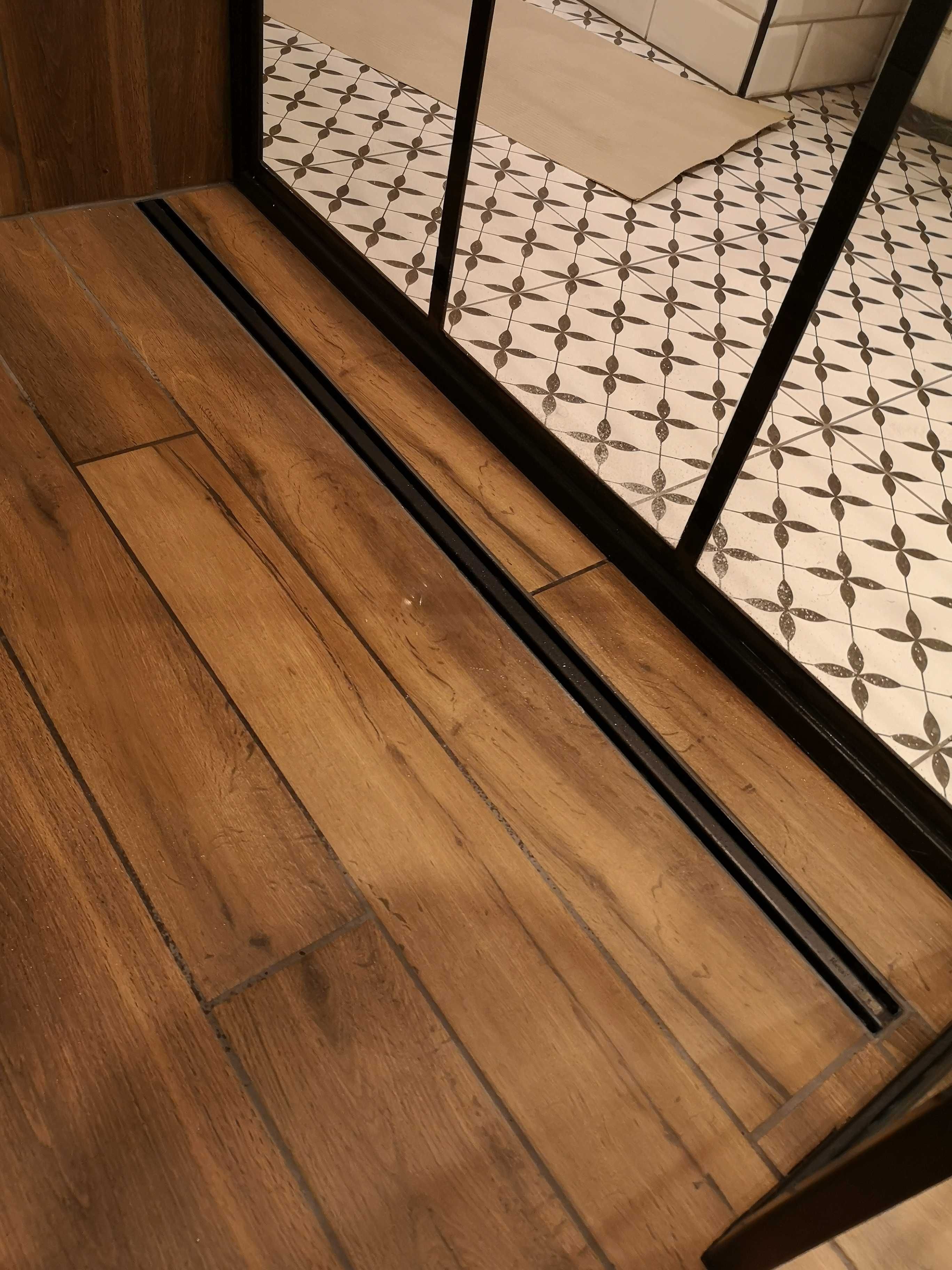 Odwodnienie liniowe, czarne, wąskie, 60cm Rea Neo Pro Slim