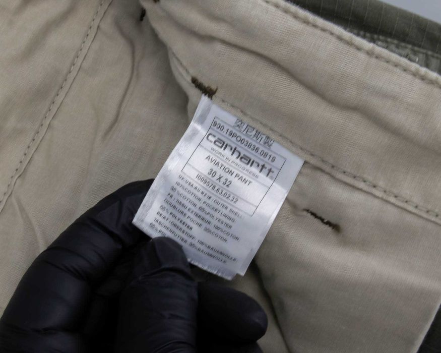 Модные штаны карго Carhartt Aviation Pant WIP.Размер S