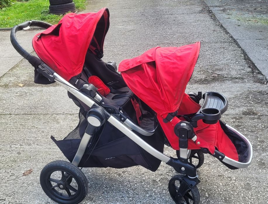 Wózek Baby Jogger City Select spacerowy dla 2 dzieci, rok po roku