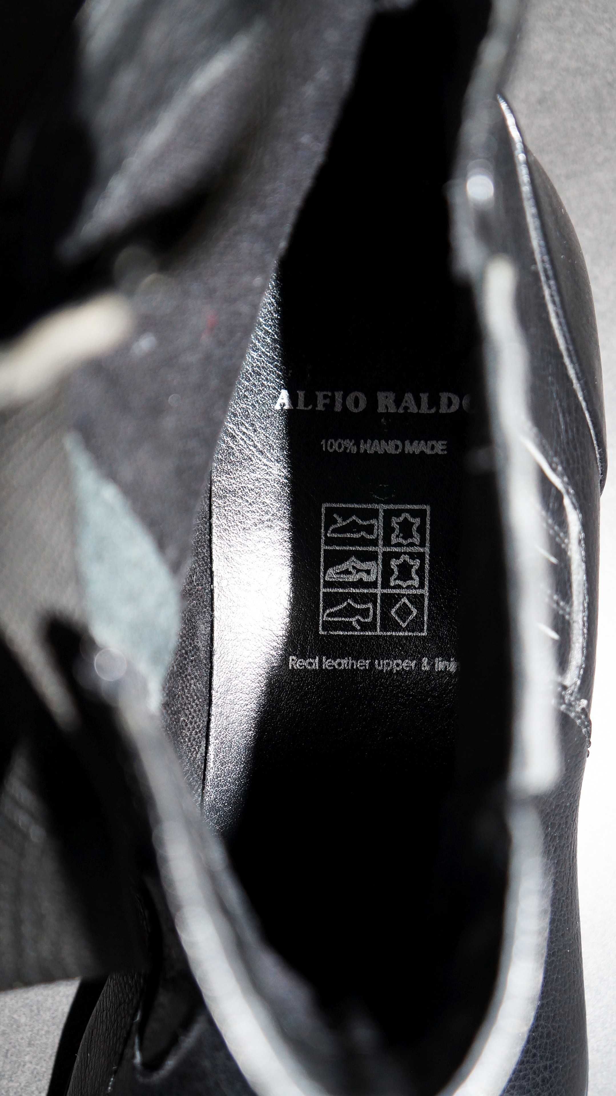 Włoskie Buty skórzane * Alfio Raldo * NOWE rozmiar 42 wkładka 30cm