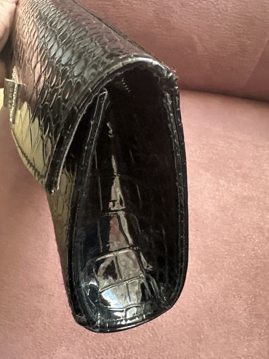 Клачт новий шкіряний чорний