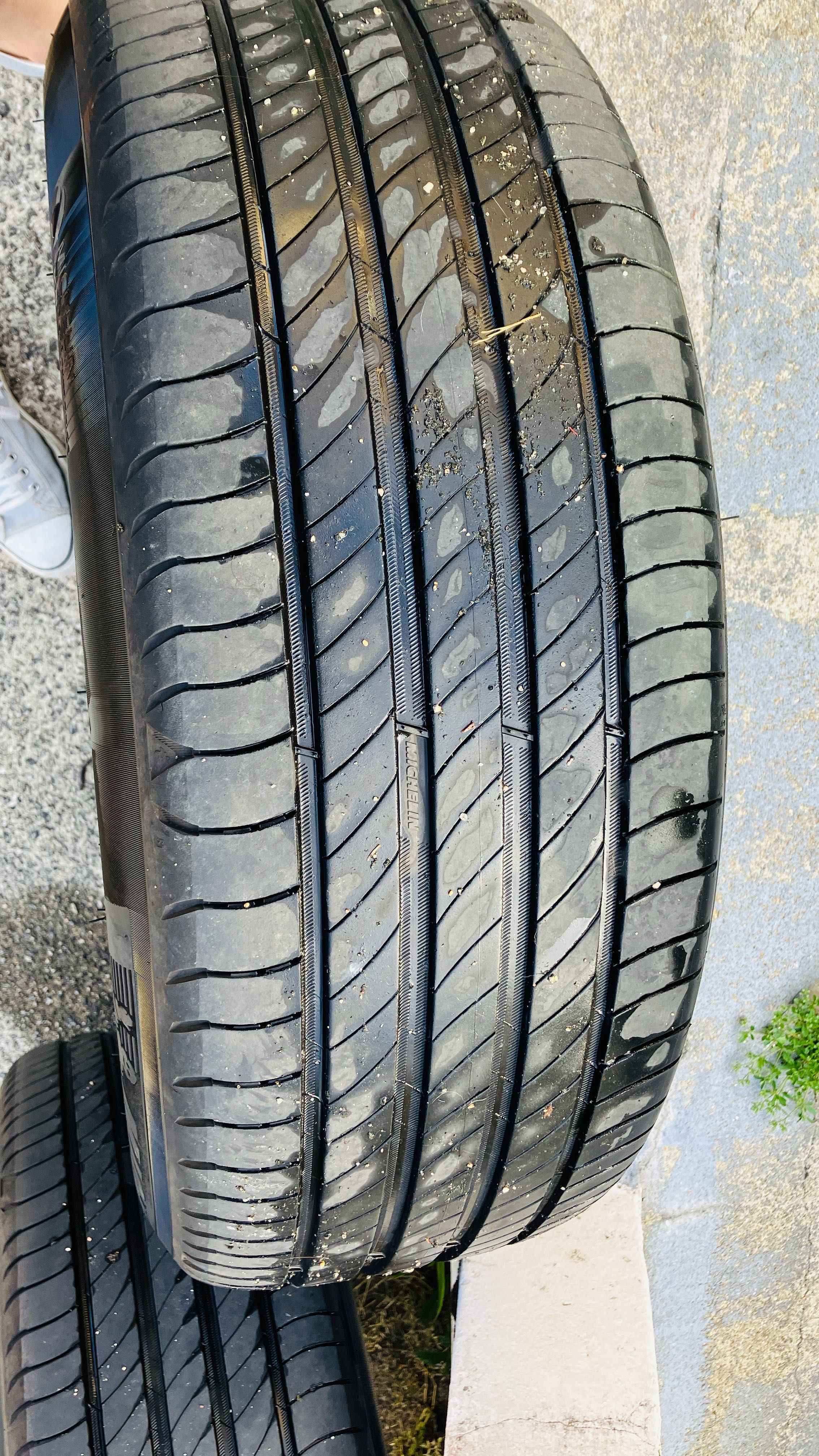 Jantes Audi R 18 + Pneus Michelin Primacy 4 (novos)  5x112