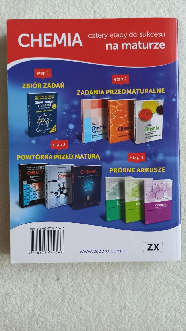 Zbiór zadań z chemii Pazdro