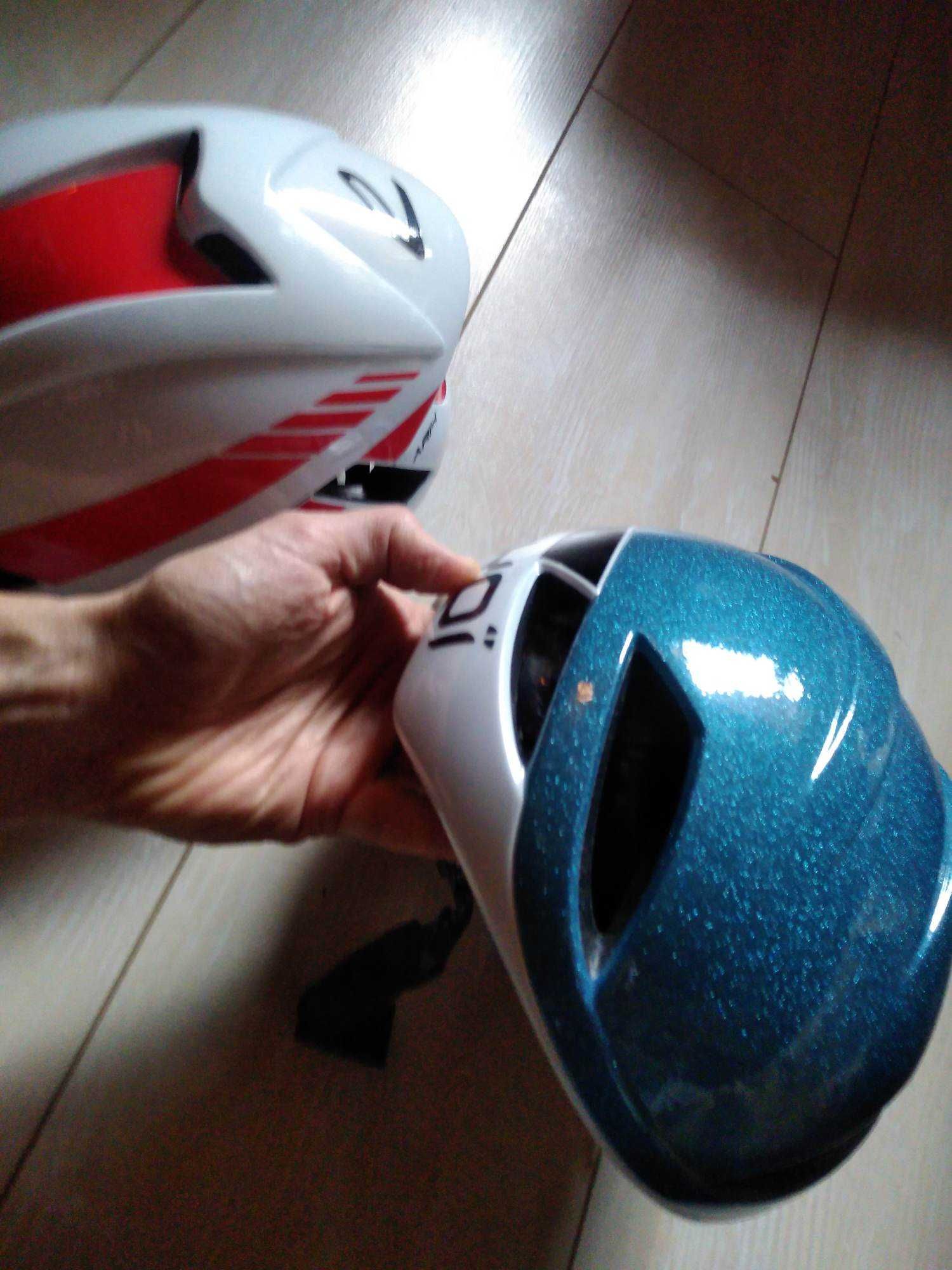 Ekoi ar 14 kask aero jak nowy 54-58 M biały!!