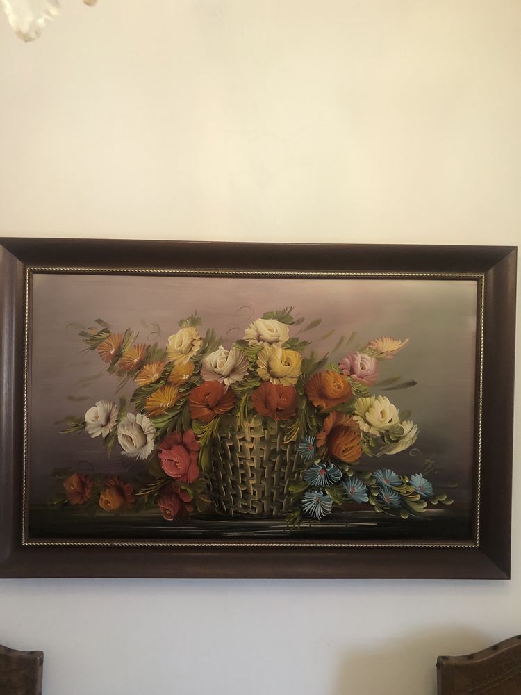 Quadro grande floral