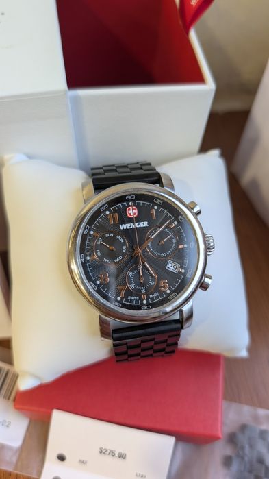 Швейцарський годинник Wenger Urban Classic Cron