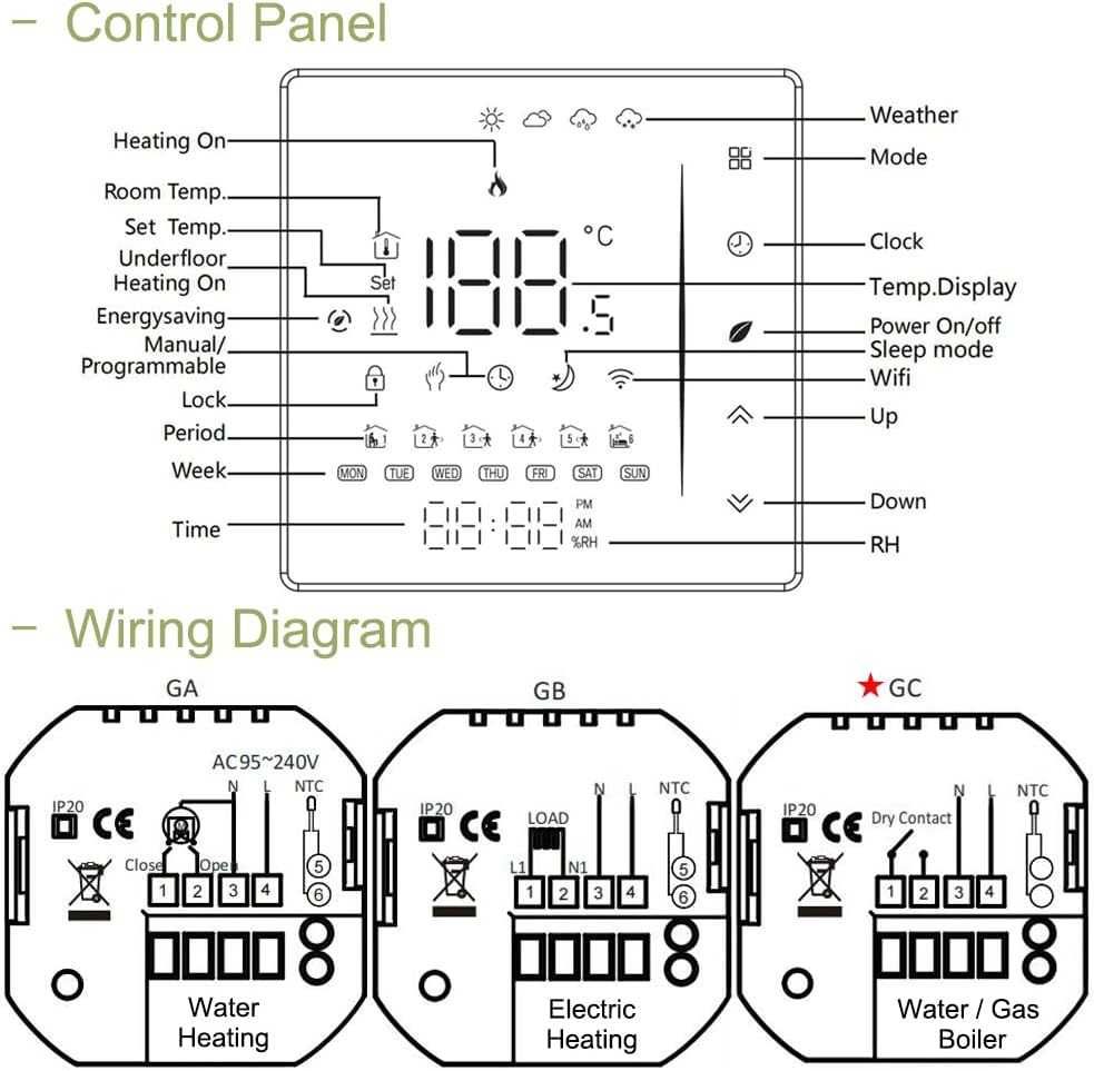 372 Inteligentny termostat Wi-Fi BecaSmart series 006