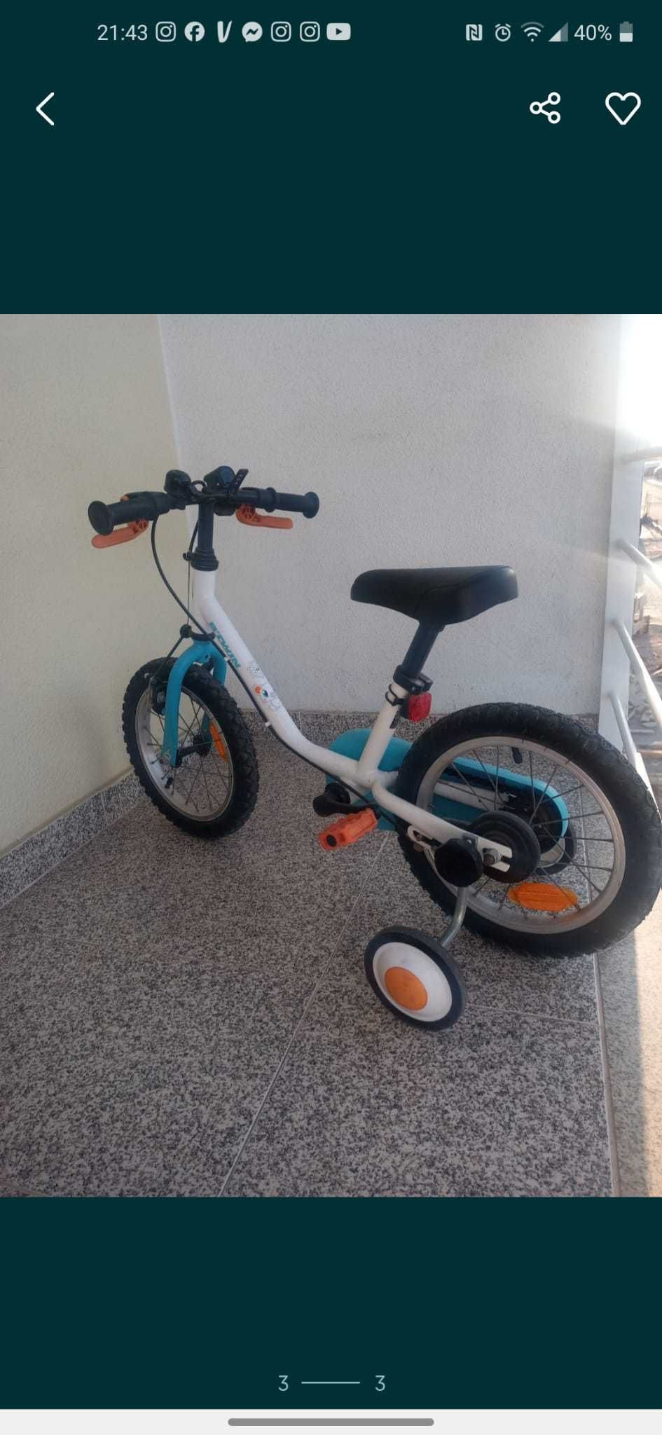 Bicicleta menino