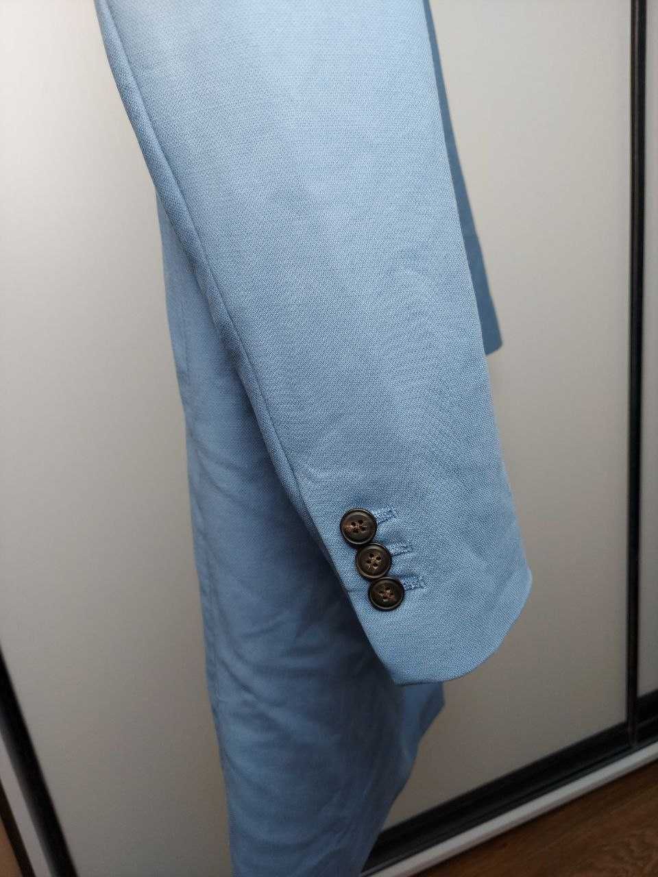 Піджак блакитного кольору від zara 26eur s