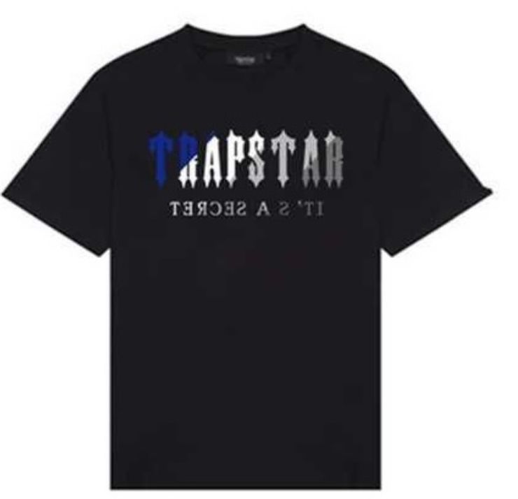 Мужские футболки Trapstar it’s a secret черные унисекс трепстар