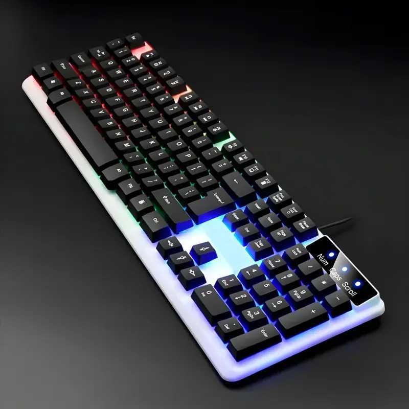 Комплект игровой клавиатуры с RGB подсветкой + мышка KM-5003