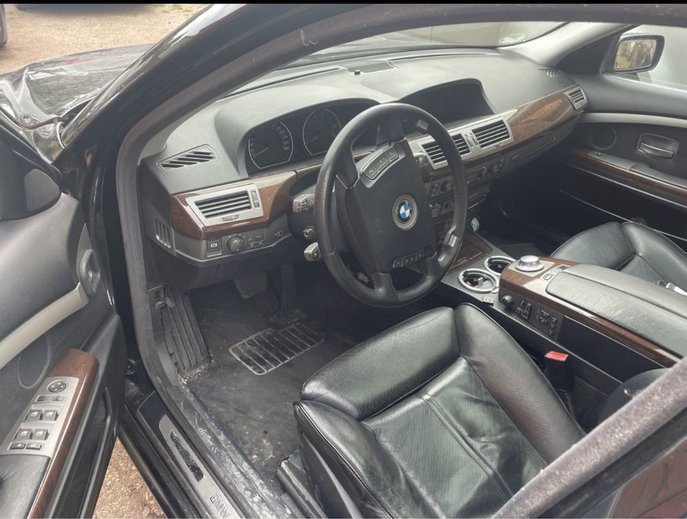 Bmw e65 przedlift 3.6 735i Blacksapphire 475 wszystkie części