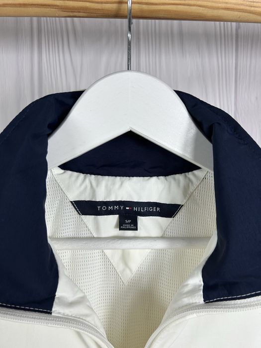 Tommy Hilfiger Nylon куртка вітровка в білому кольорі Оригінал S
