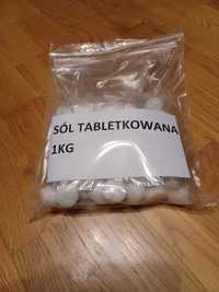 sól tabletkowana 1 kg do zmywarek, do zmiękczania wody