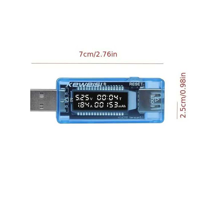 Tester ładowarki USB miernik napięcia i prądu.