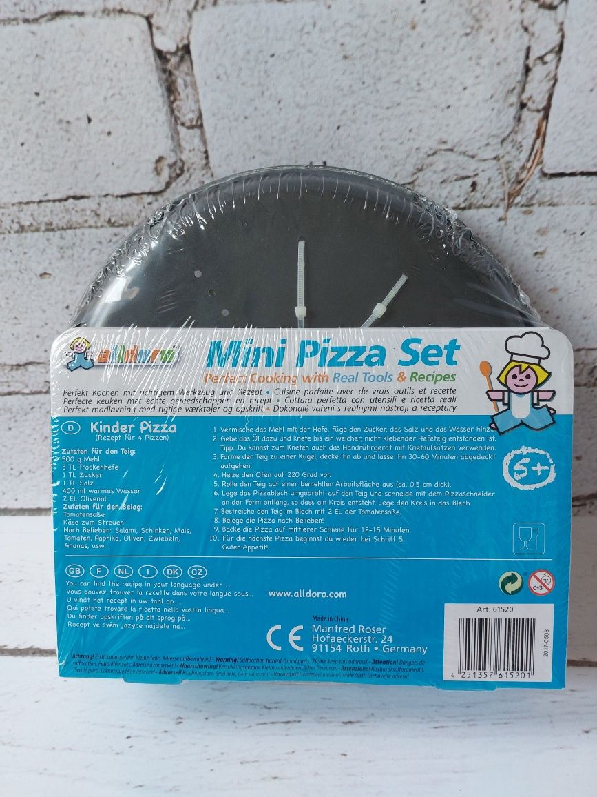 Mini pizza set Zestaw do robienia pizzy dla dzieci nowy prezent